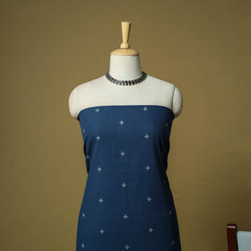 Jacquard cotton 3pc unstitched dress material 14