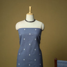Jacquard cotton 3pc unstitched dress material 33