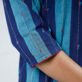 Buy Jacquard Cotton Long Kurta for Women