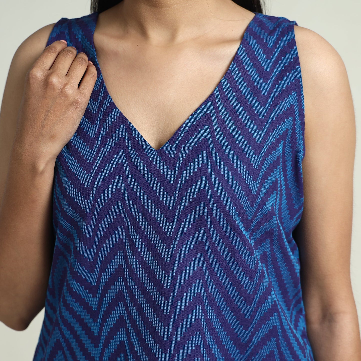 Buy Jacquard Cotton Top & Pyjama Night Suit Set Online at iTokri.com