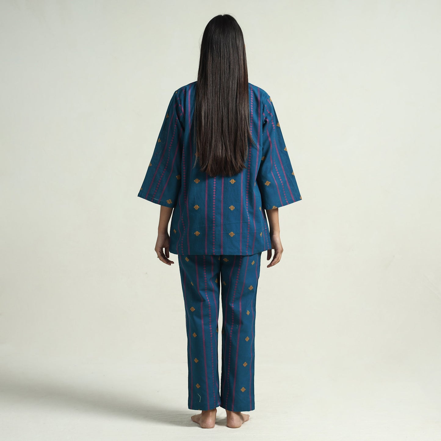 jacquard night suit