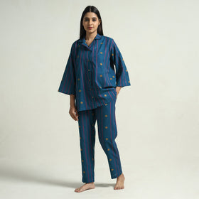 jacquard night suit