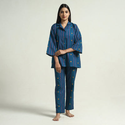 jacquard night suit