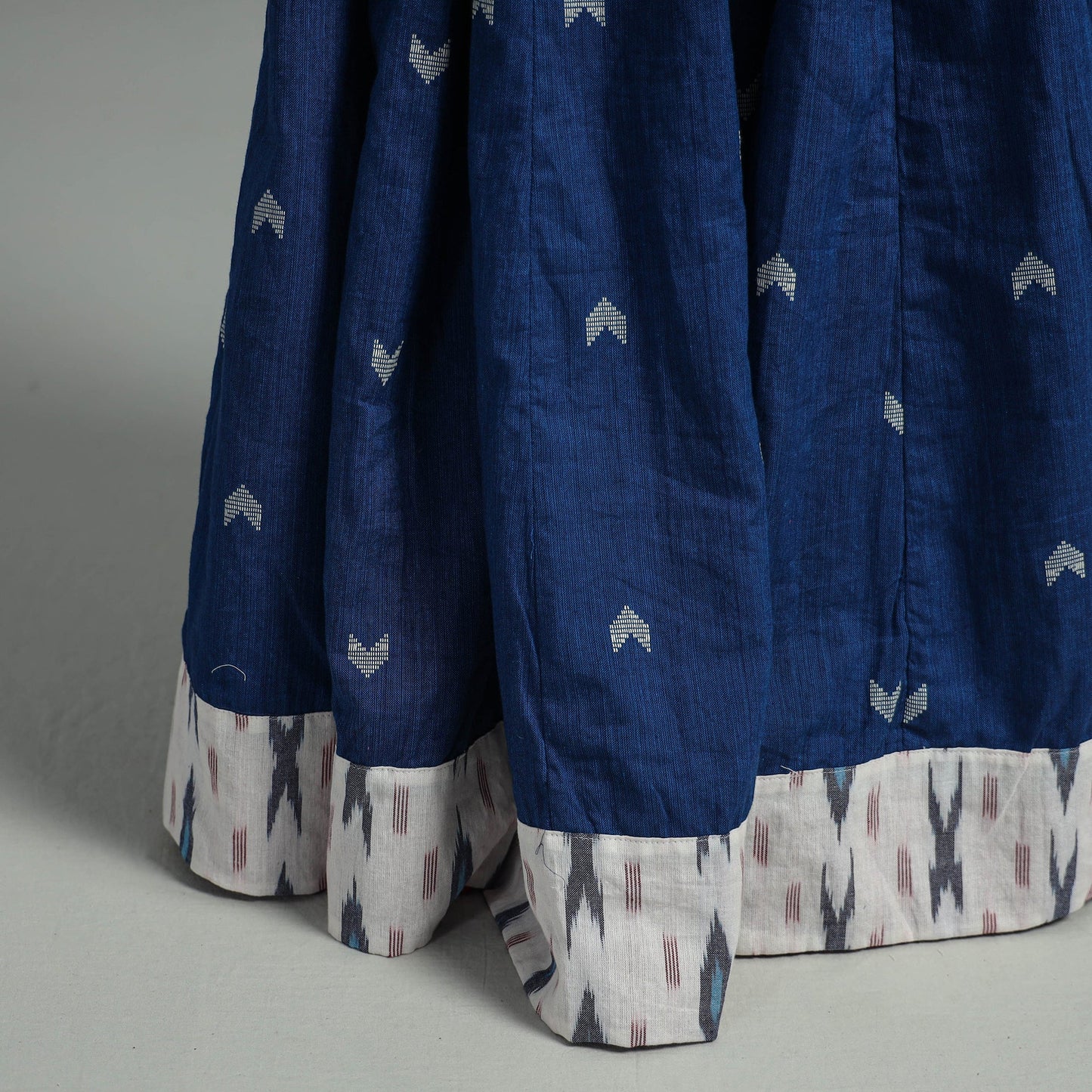 Buy Jacquard Patchwork 24 Kali Cotton Long Skirt 08 Online at iTokri.com