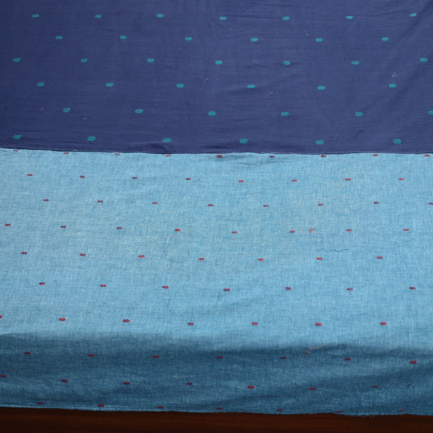  Jacquard Patchwork Cotton Double Bed Cover with Pillow Covers (108 x 83 in) 33 