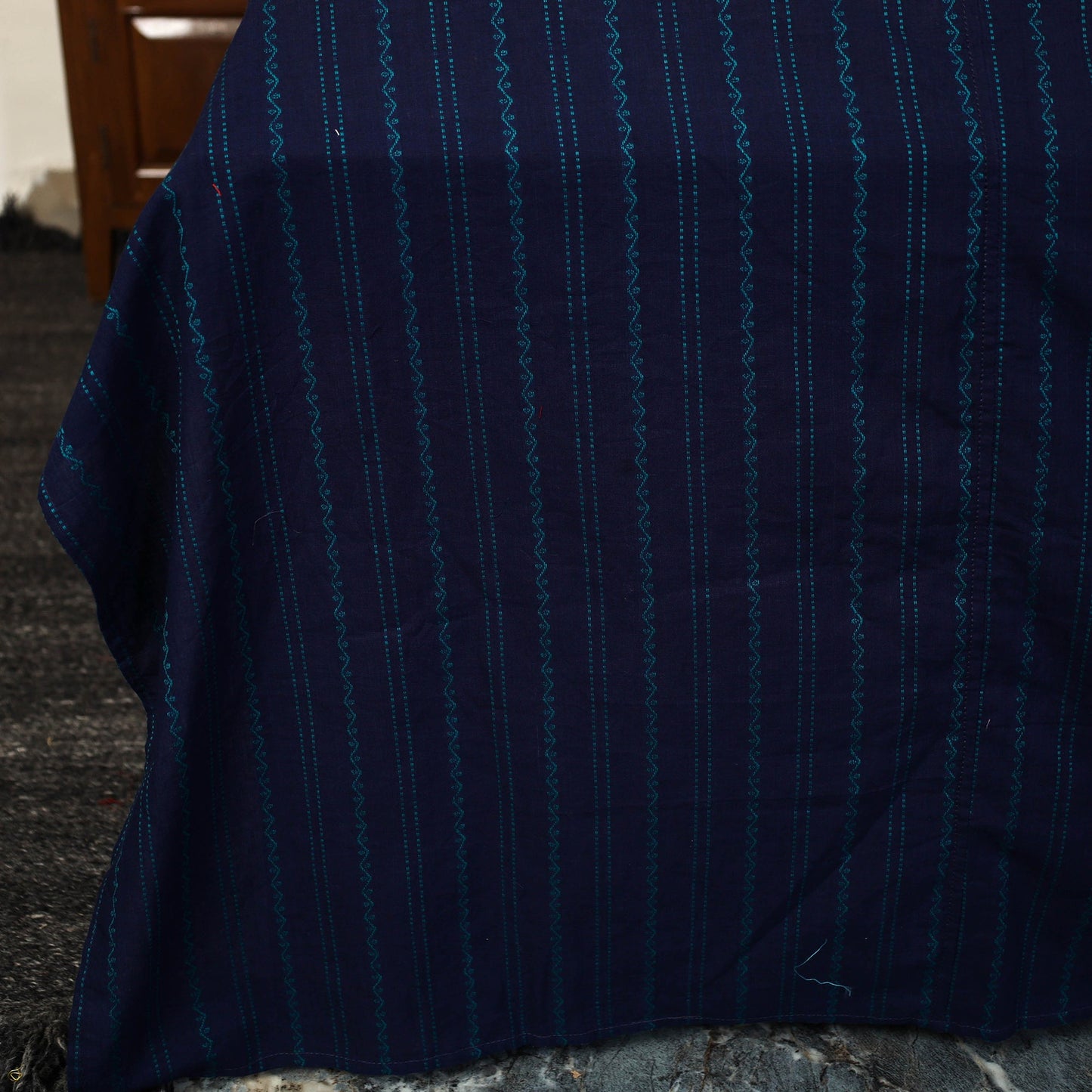  Jacquard Patchwork Cotton Double Bed Cover with Pillow Covers (108 x 83 in) 09 Online at iTokri.com