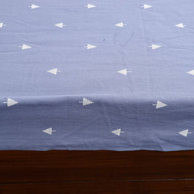 Buy Jacquard with Sanganeri Patch Cotton Bedsheet Set