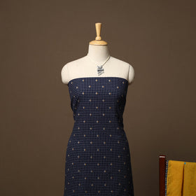 Jacquard weave cotton 2pc unstitched dress material