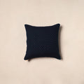 Jacquard weave cotton cushion cover 52 - handcrafted
