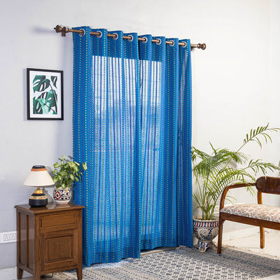 Buy Jacquard Weave Cotton Door Curtain Online at iTokri.com