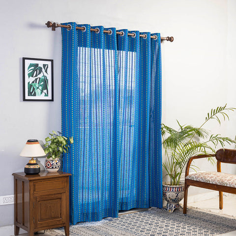 Buy Jacquard Weave Cotton Door Curtain Online at iTokri.com
