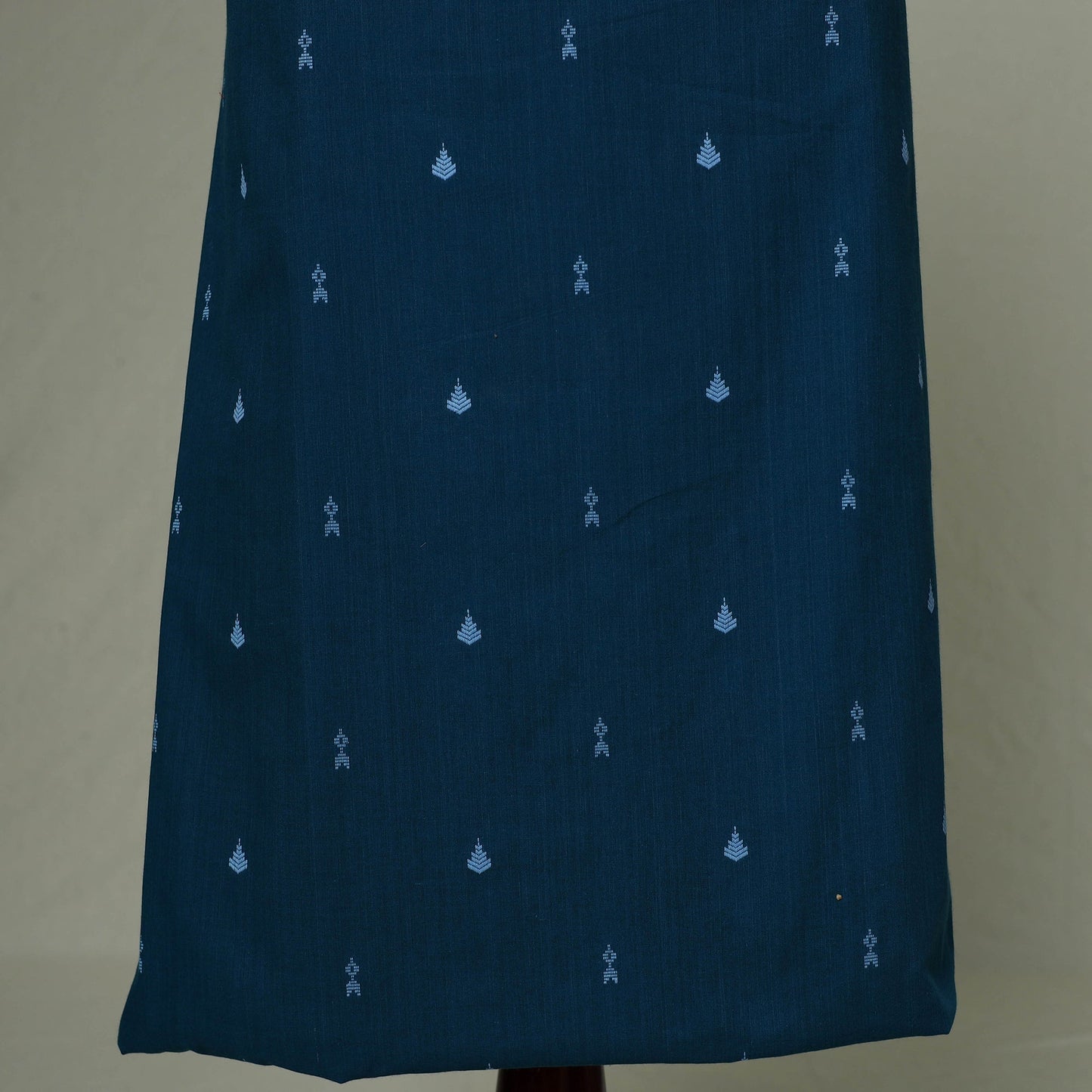 Jacquard weave cotton patchwork unstitched kurta material