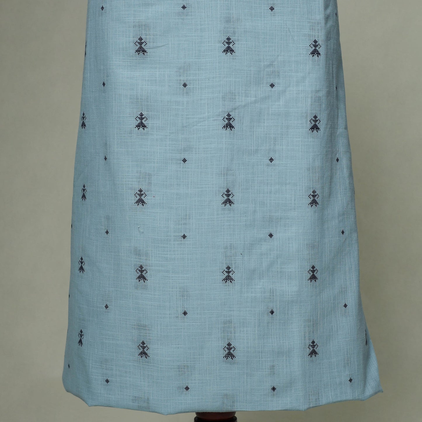 Jacquard weave cotton patchwork unstitched kurta material