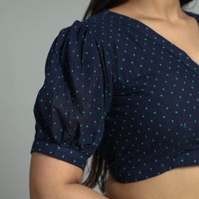 Buy Jacquard Weave Cotton Stitched Blouse 