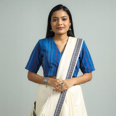 Jacquard Stitched Blouse
