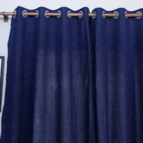  Jacquard Weave Cotton Window Curtain 