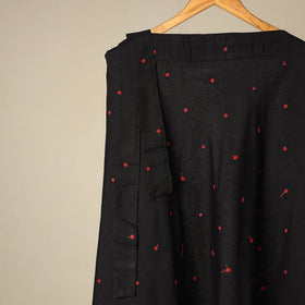 Jacquard weave cotton wrap around skirt 35 - handcrafted