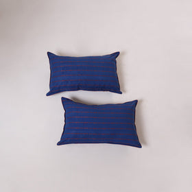 Jacquard weave pillow cover (set of 2) 06 - handcrafted