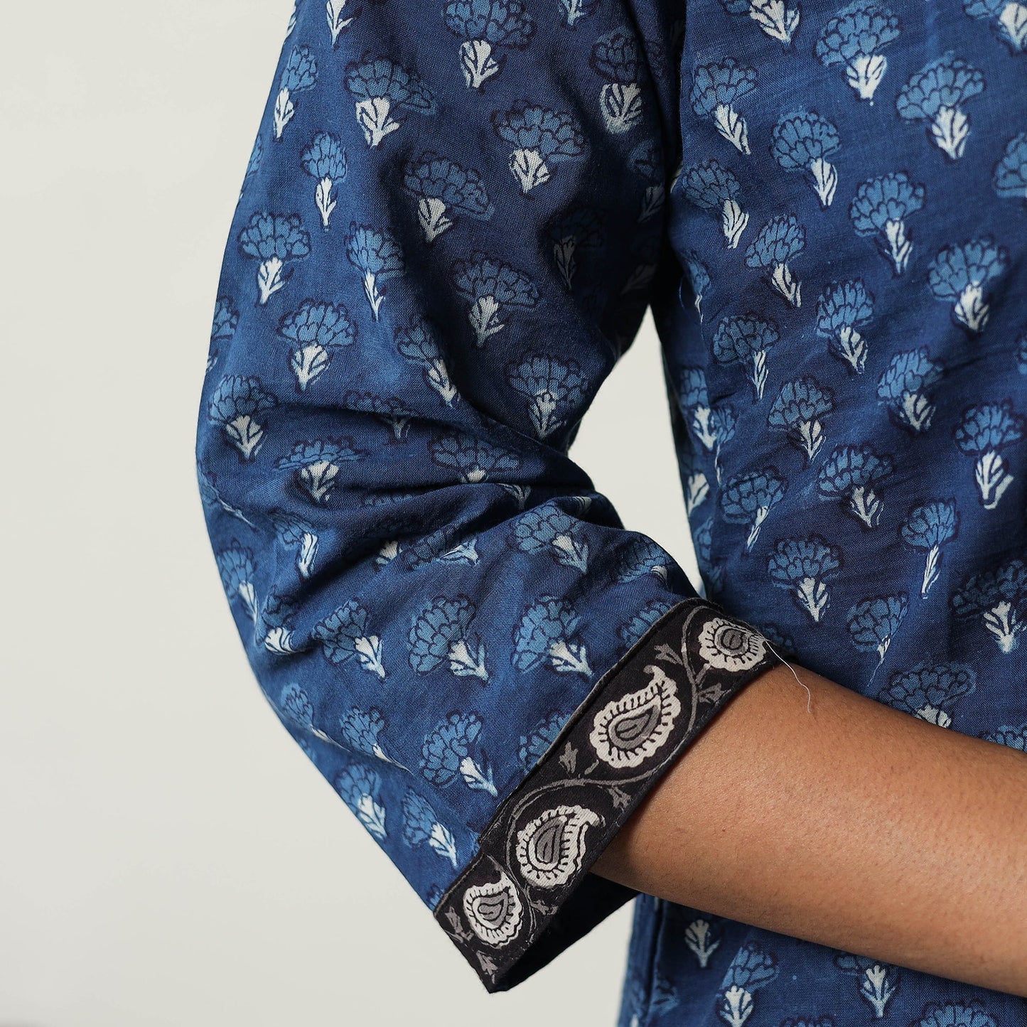  Jahota Block Printed Cotton Straight Kurta 08 