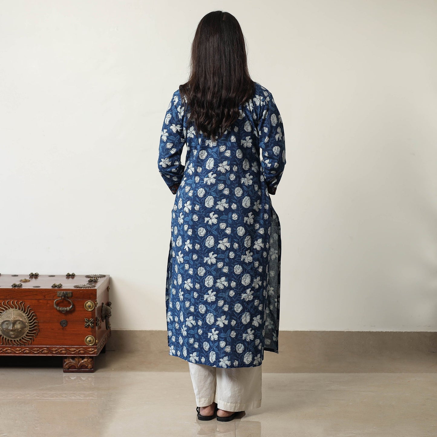  Jahota Block Printed Cotton Straight Kurta 14 