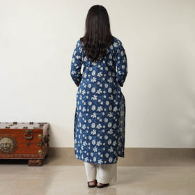  Jahota Block Printed Cotton Straight Kurta 14 