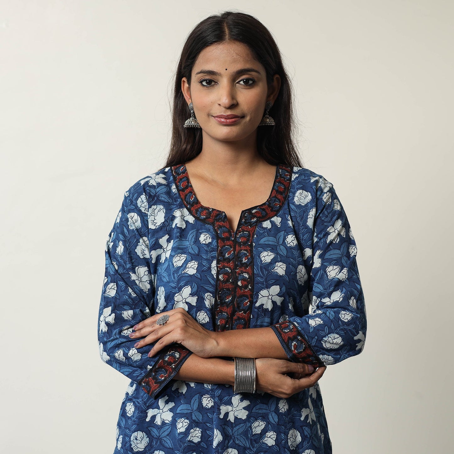 Jahota Block Printed Cotton Straight Kurta 14 