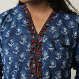  Jahota Block Printed Cotton Straight Kurta 04 