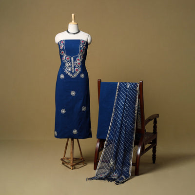 Kacchi gota patti work natural dyed pure cotton 3pc