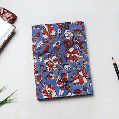  Kalamkari Fabric Cover Handmade Paper Notebook 