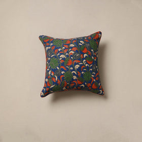 Hand kalamkari cushion cover 55 - handcrafted