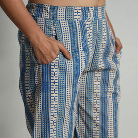  Kalamkari Printed Cotton Elasticated Palazzo Online at iTokri.com