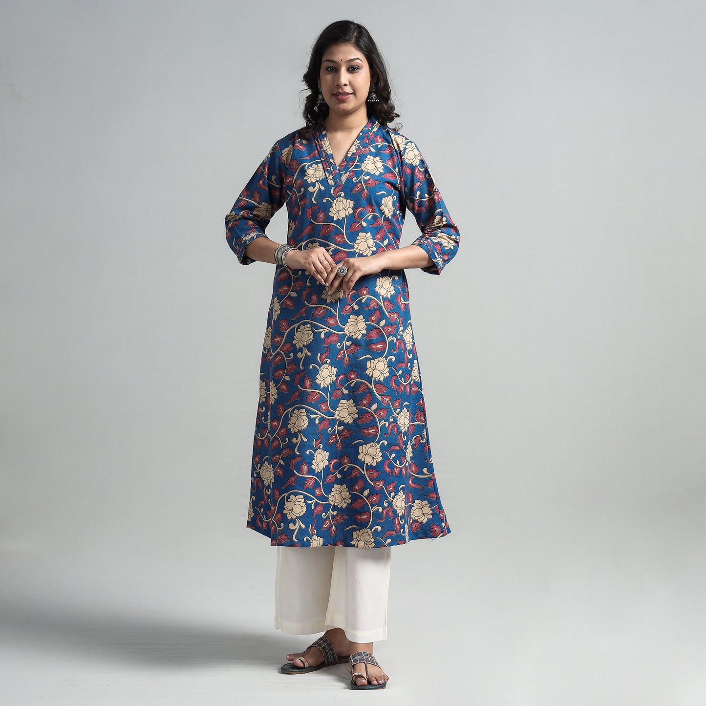kalamkari printed kurta