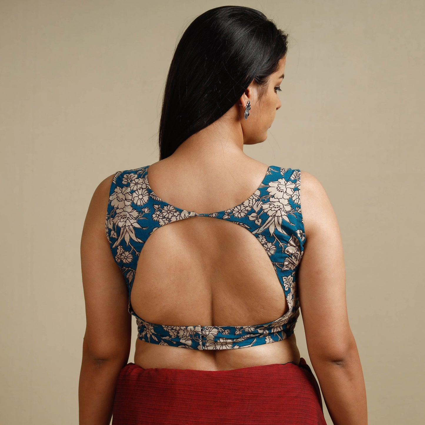 Kalamkari Stitched Blouse
