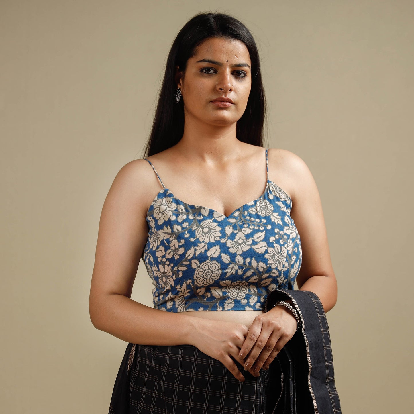 Kalamkari Stitched Blouse
