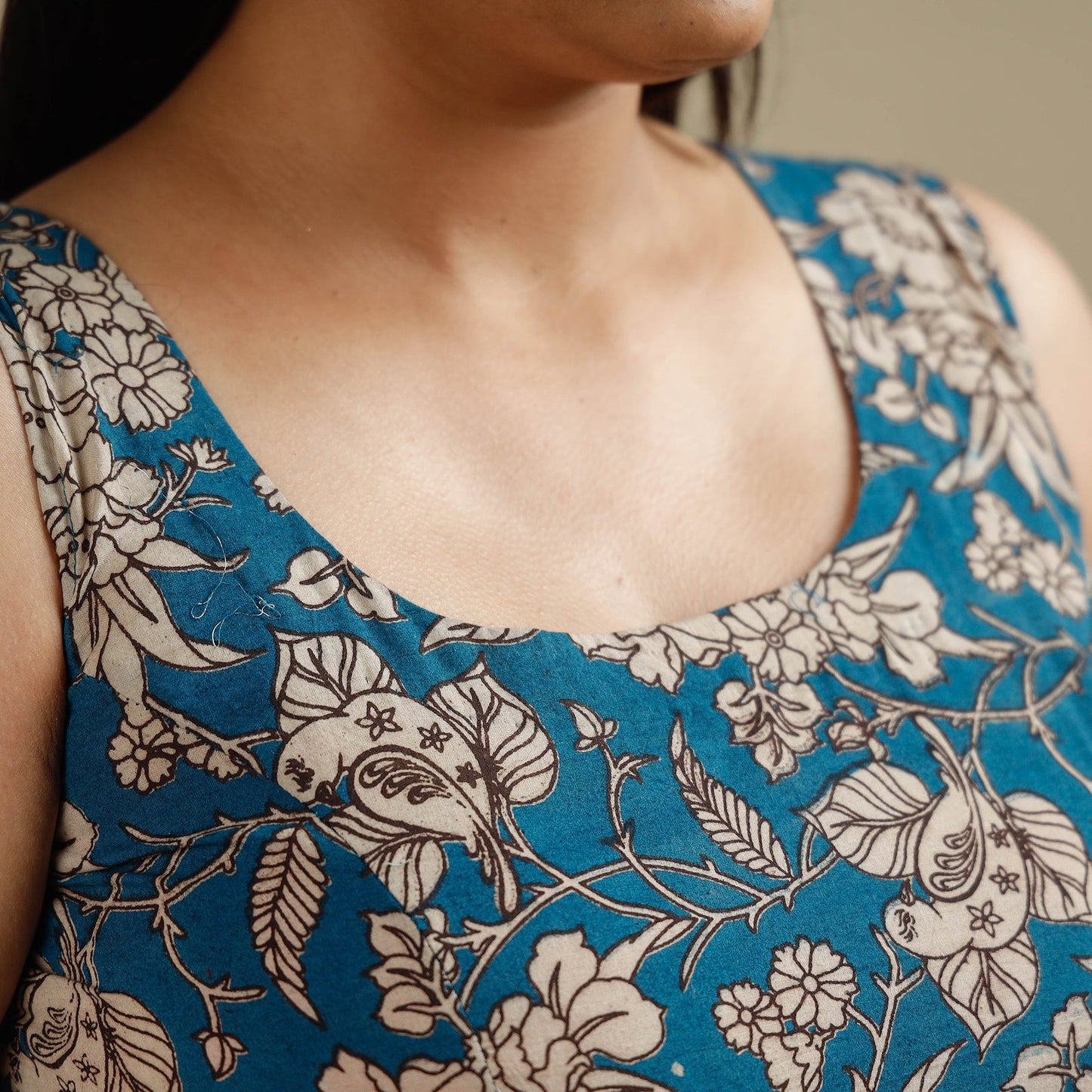Kalamkari Stitched Blouse
