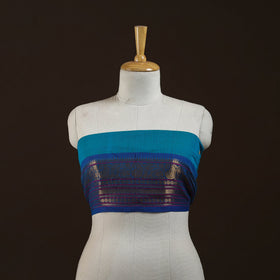 Kanchipuram cotton blouse piece 06 - handcrafted