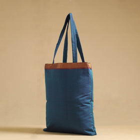  Blue Kanchipuram Cotton Tote Bag