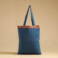  Blue Kanchipuram Cotton Tote Bag