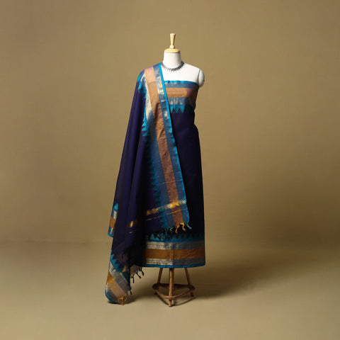 Kandangi chettinad cotton 2pc unstitched dress material 26