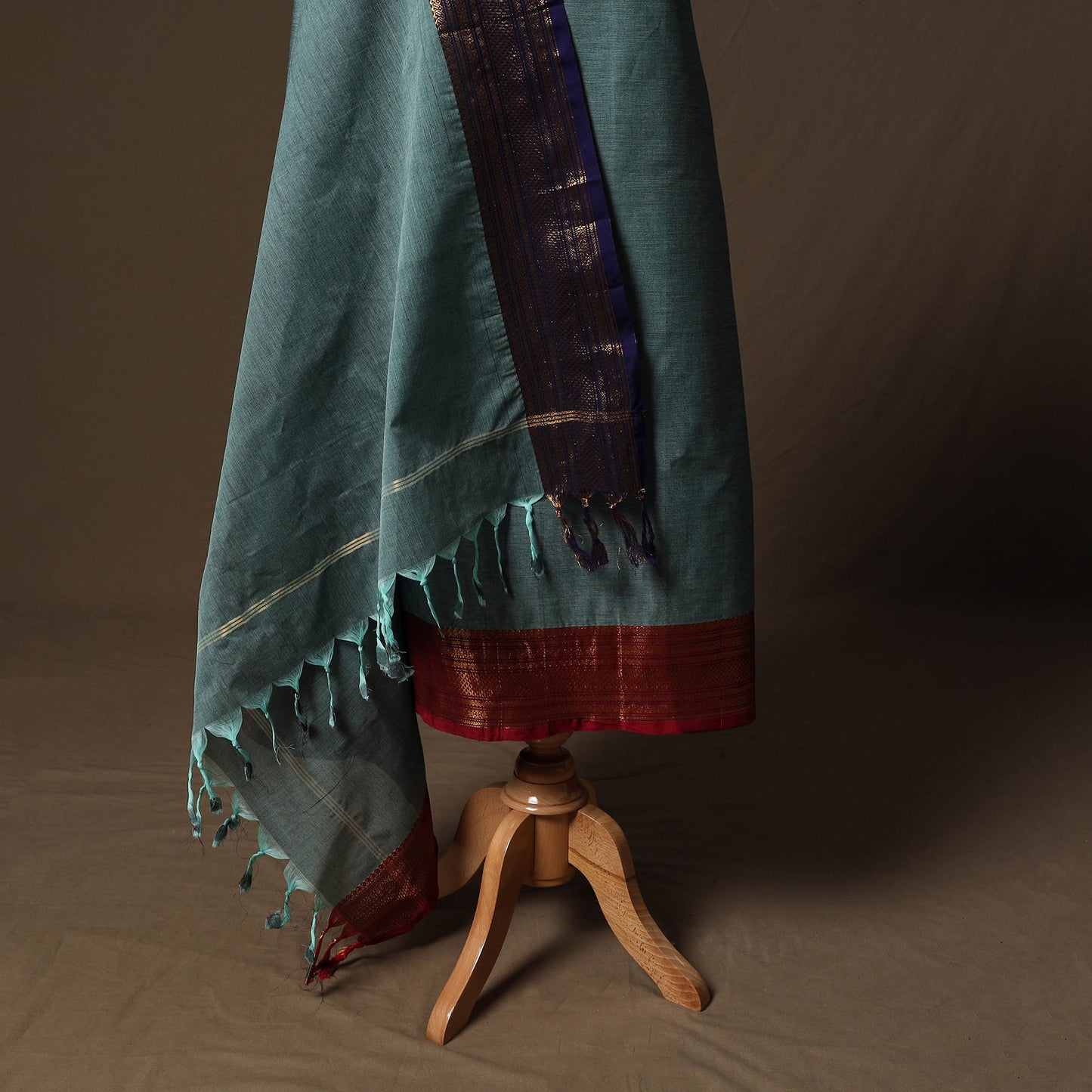 Kandangi chettinad cotton 2pc unstitched dress material 29