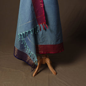 Kandangi chettinad cotton 2pc unstitched dress material 37