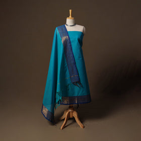 Kandangi chettinad cotton 2pc unstitched dress material 47