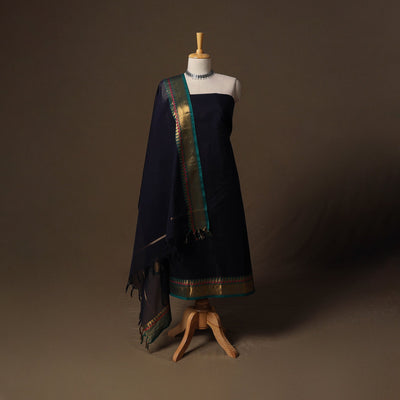 Kandangi chettinad cotton 2pc unstitched dress material 50