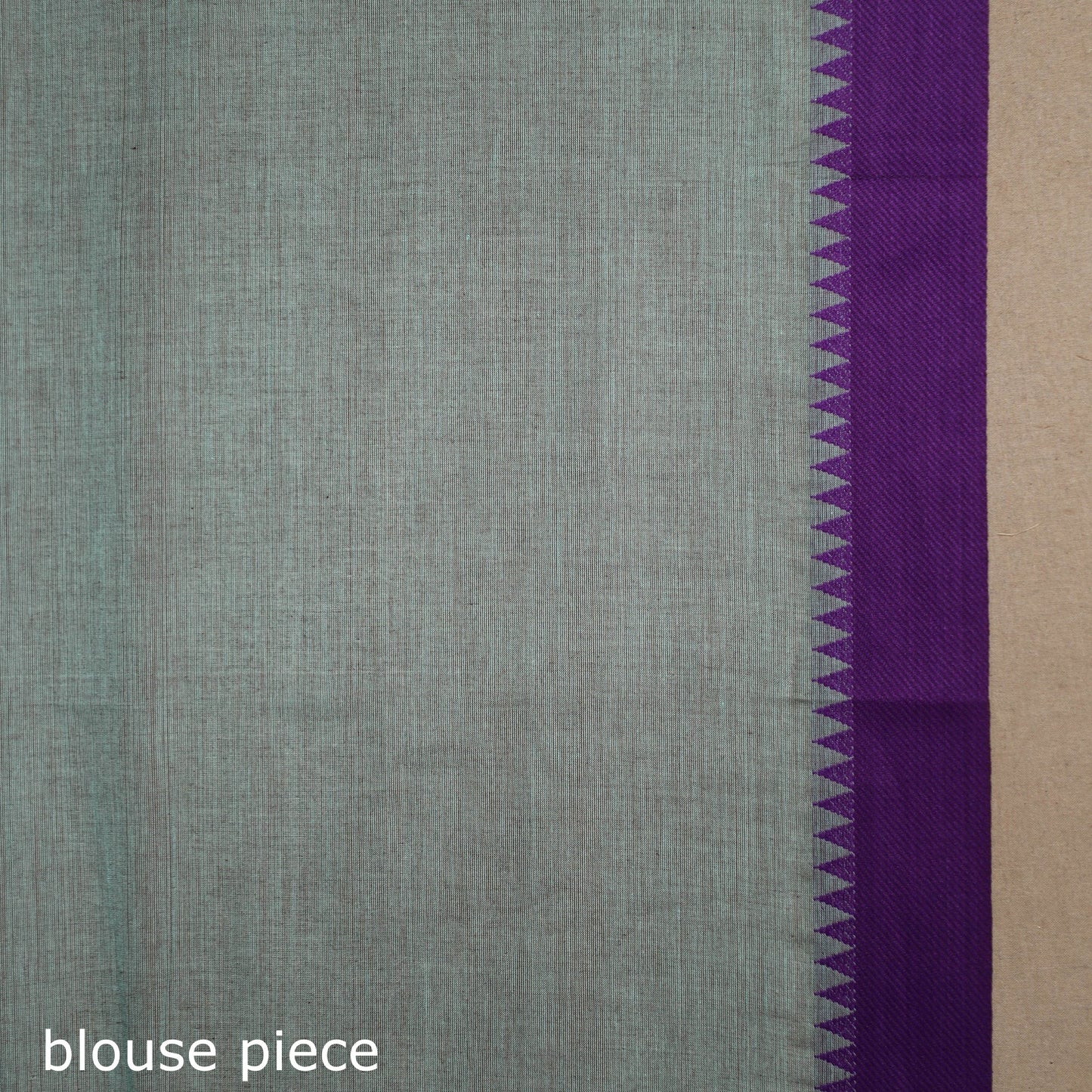 Blue - kandangi chettinad cotton saree with border 112