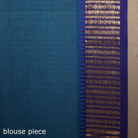 Blue - kandangi chettinad cotton saree with border 92