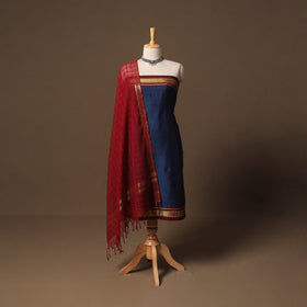Karnataka khun mercerised cotton 3pc unstitched dress