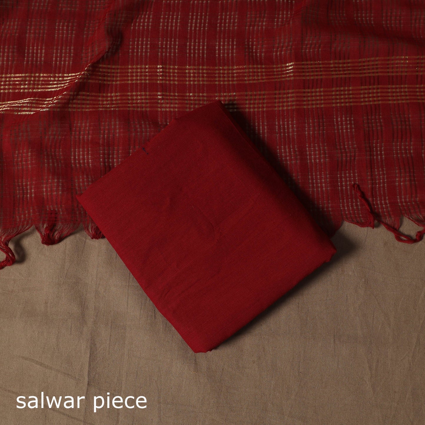 Karnataka khun mercerised cotton 3pc unstitched dress