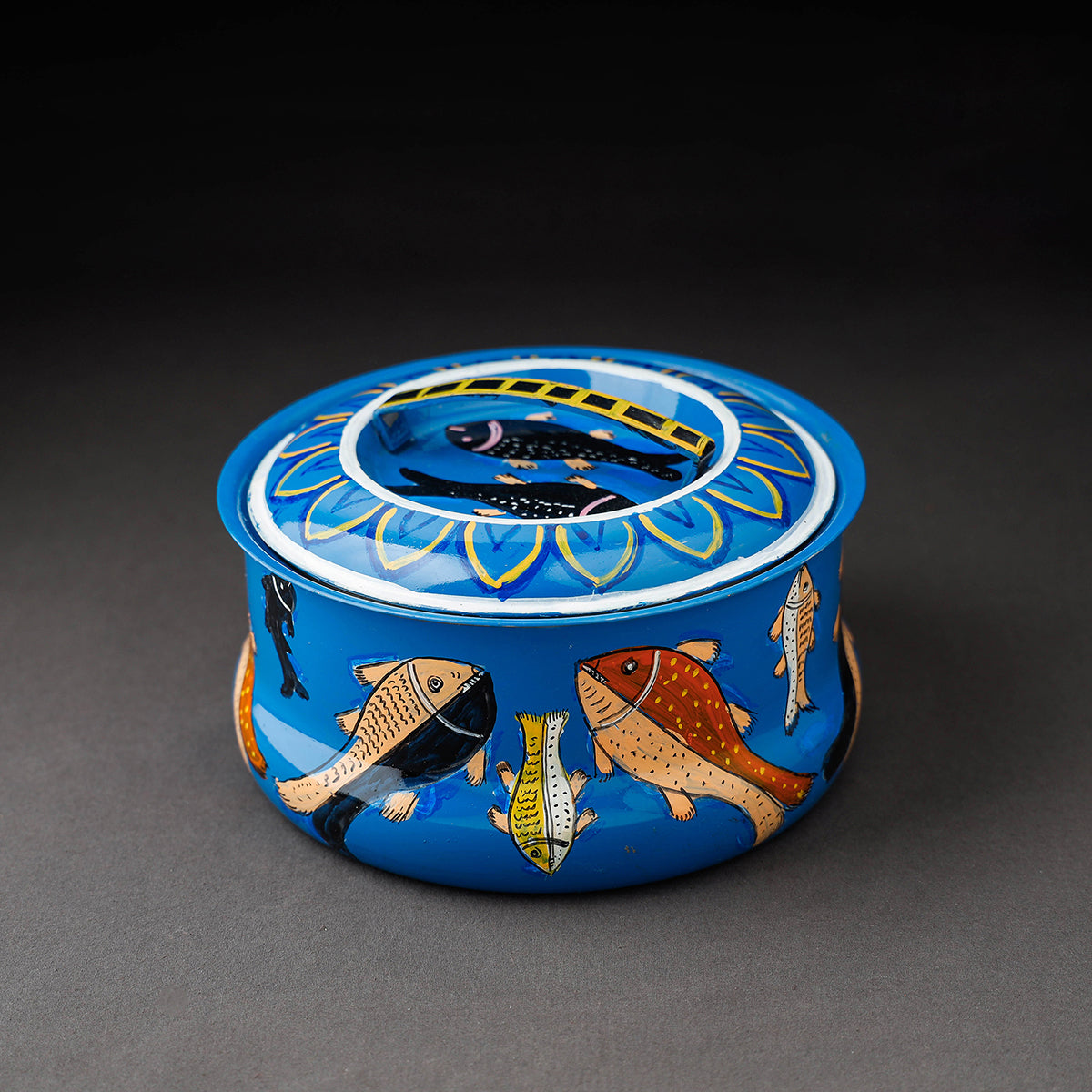  Kavad Handpainted Stainless Steel Casserole 