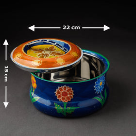  Kavad Handpainted Stainless Steel Casserole 