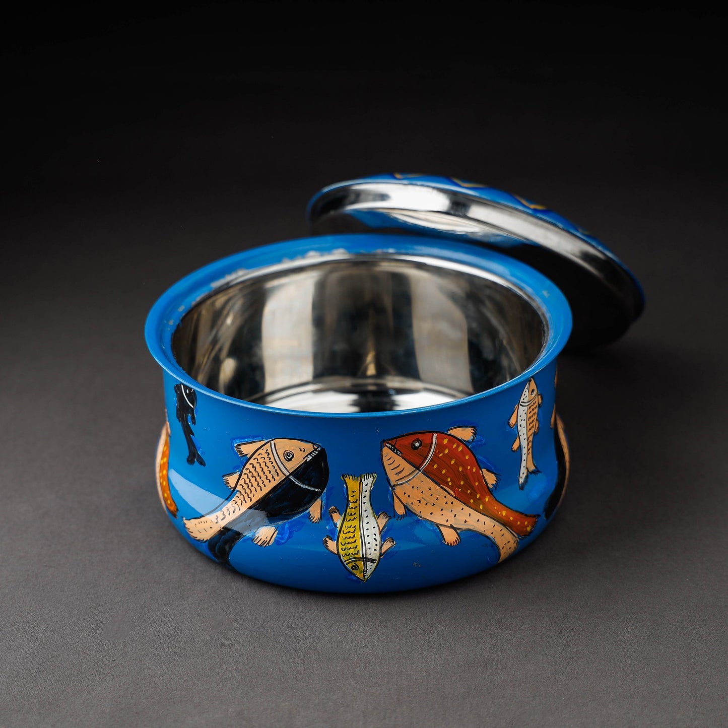  Kavad Handpainted Stainless Steel Casserole 